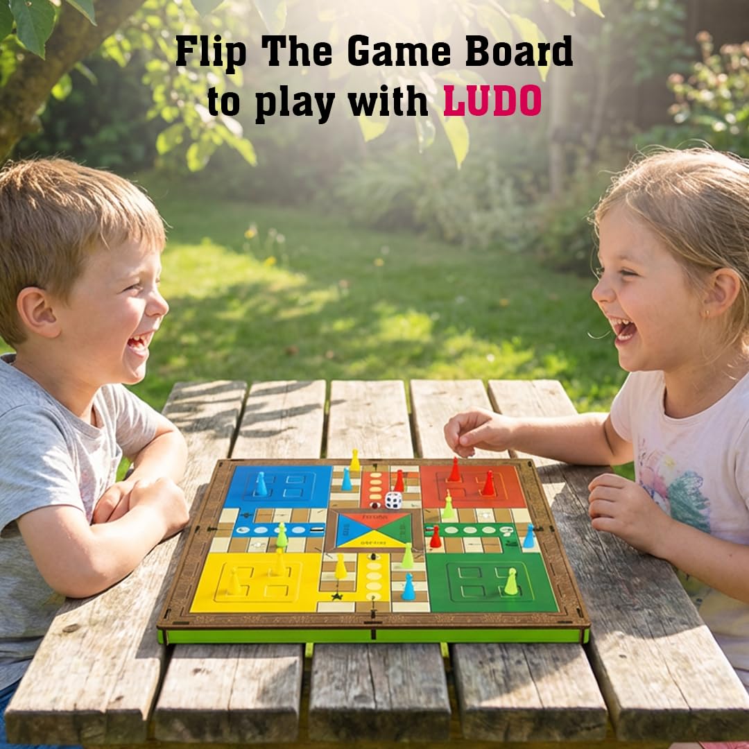 Toy Box by Ratna Quarter Final | 3-in-1 Game Set | Football, Colour Strikers & Ludo