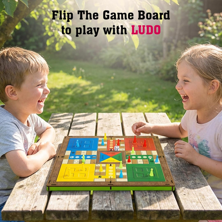 Toy Box by Ratna Quarter Final | 3-in-1 Game Set | Football, Colour Strikers & Ludo