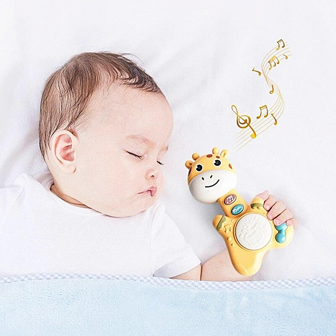 MUREN Baby Musical Rattle Drum Guitar – Interactive Electronic Learning Toy