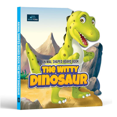 The Witty Dinousaur Animal Shaped Story Board Book - Engaging and Educational Stories for Kids 3 to 8 Years