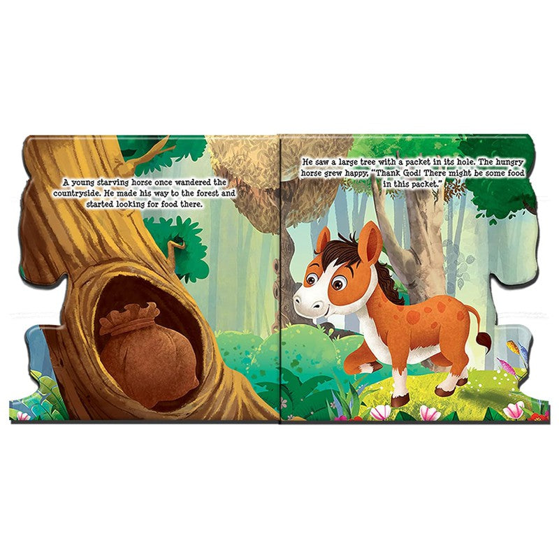 Hungry Horse Animal Shaped Story Board Book - Engaging and Educational Stories for Kids