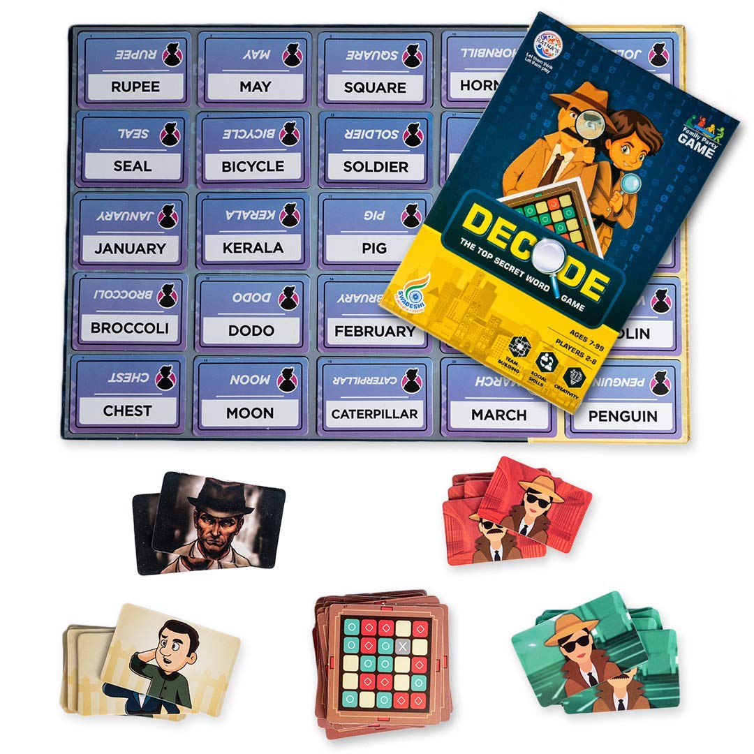Ratna's Decode The Top Secret Word | Word Board Game