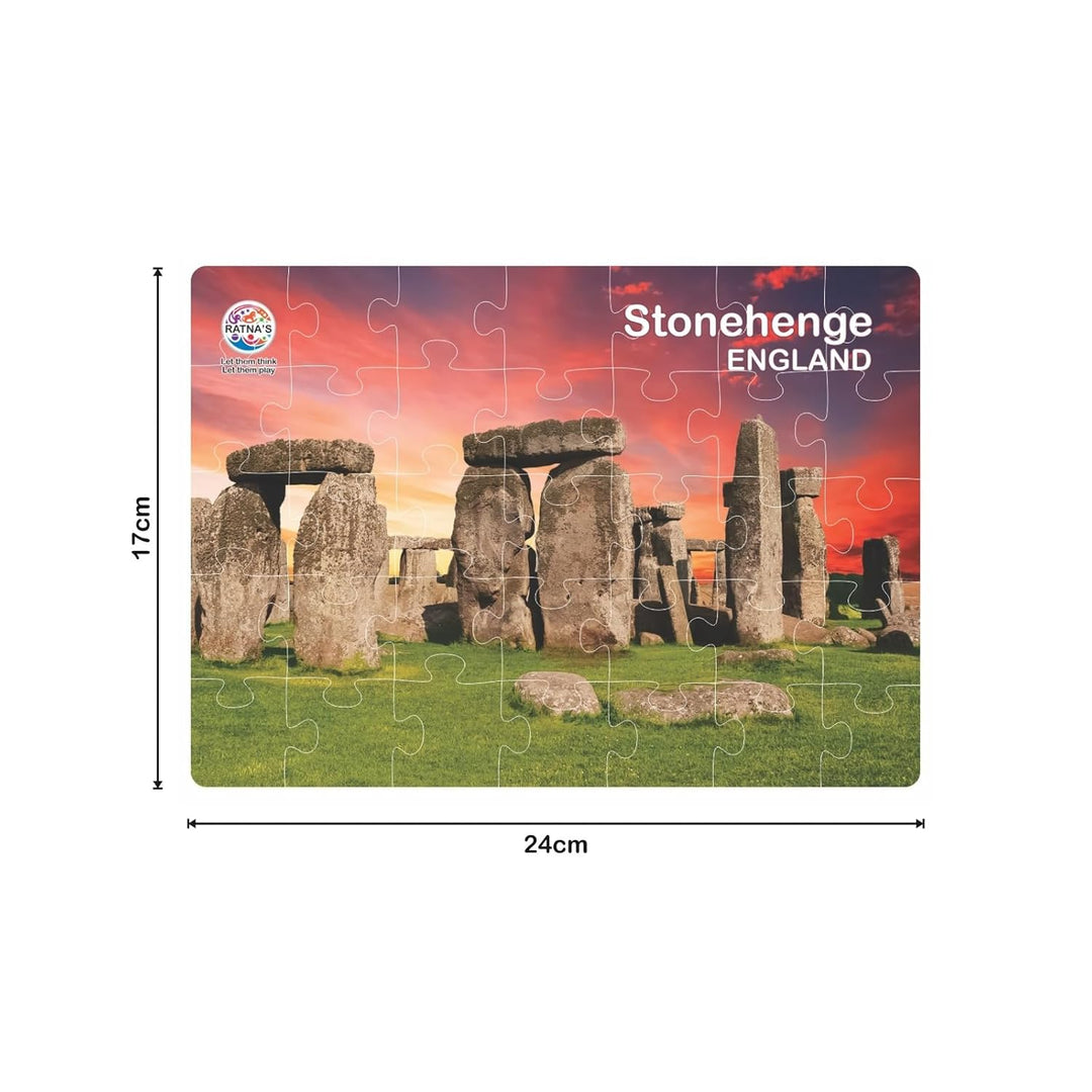 Ratna's 4 in 1 - World Heritage Sites Jigsaw Puzzle