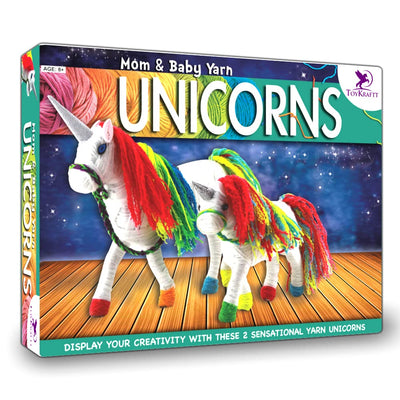 Mom & Baby Yarn Unicorns (Art and Craft Set)