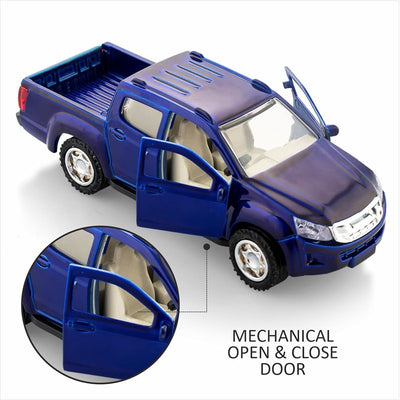 Pull Back Toy Car Max D-1 with Openable Door & Dickie for Kids Above 5 Years (Assorted Colours)