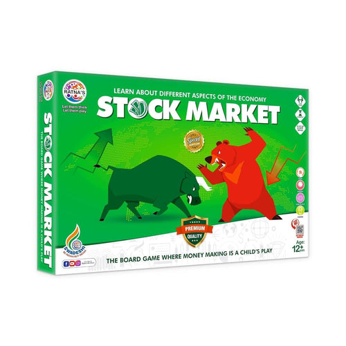 Ratnas Stock Market Board Game | Money Making & Economy Learning Game