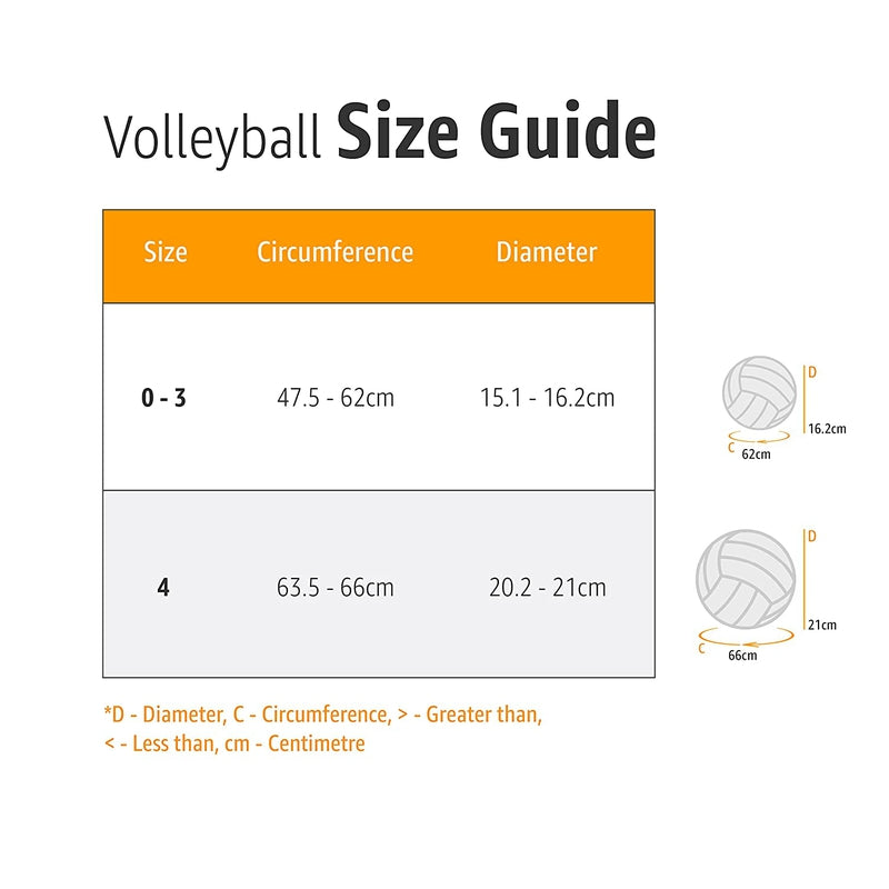 Cosco Volleyball Size 4 - Super (Standard Size - All Ages)