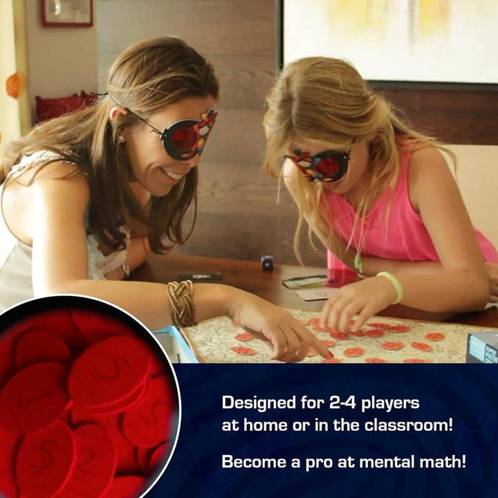 Chalk & Chuckles Super Math Spy Board Game - The Equation Mission (8-12 Years)