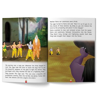 Illustrated Classics for Kids - Ramayana: Timeless Epic of Adventure and Virtue