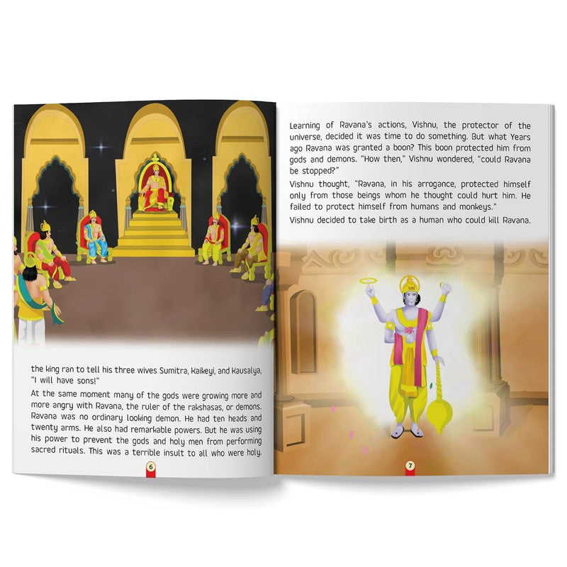 Illustrated Classics for Kids - Ramayana: Timeless Epic of Adventure and Virtue