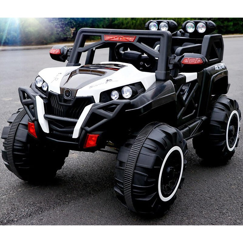 4x4 Battery Operated Electric Ride On Jeep | Motor for Steering | Remote Control | White | COD Not Available