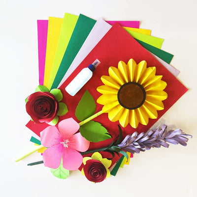 DIY Art and Craft Flower Vase Activity Kit, Return Gift for Kids