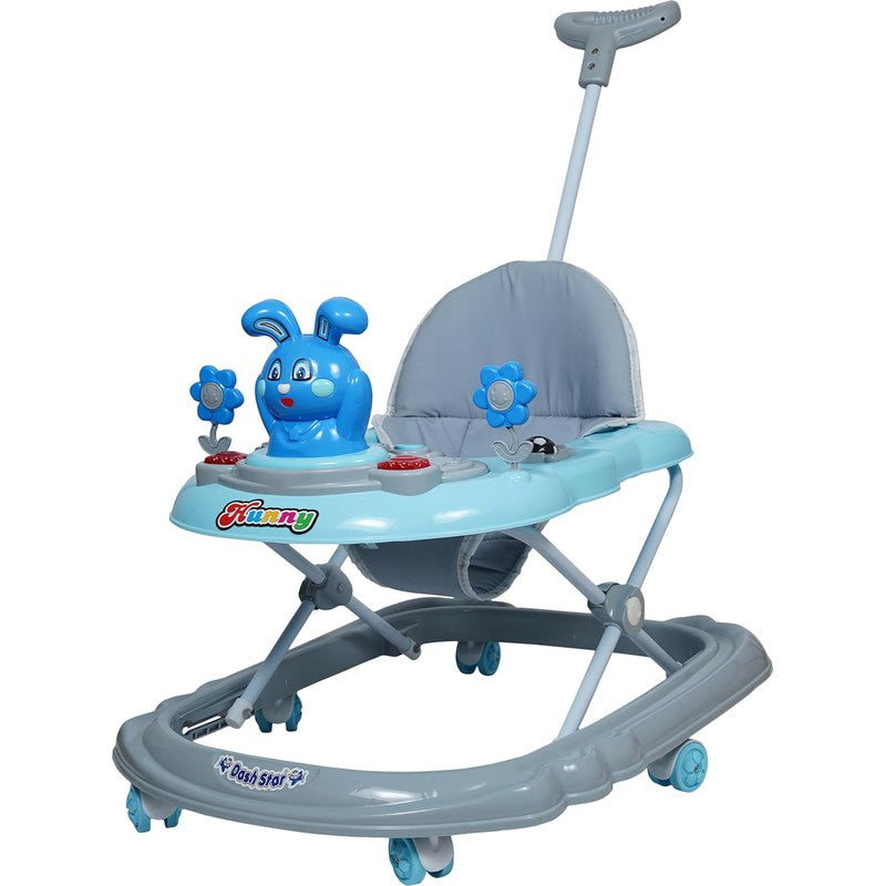 Musical Activity Walker With Parent Rod (Blue)