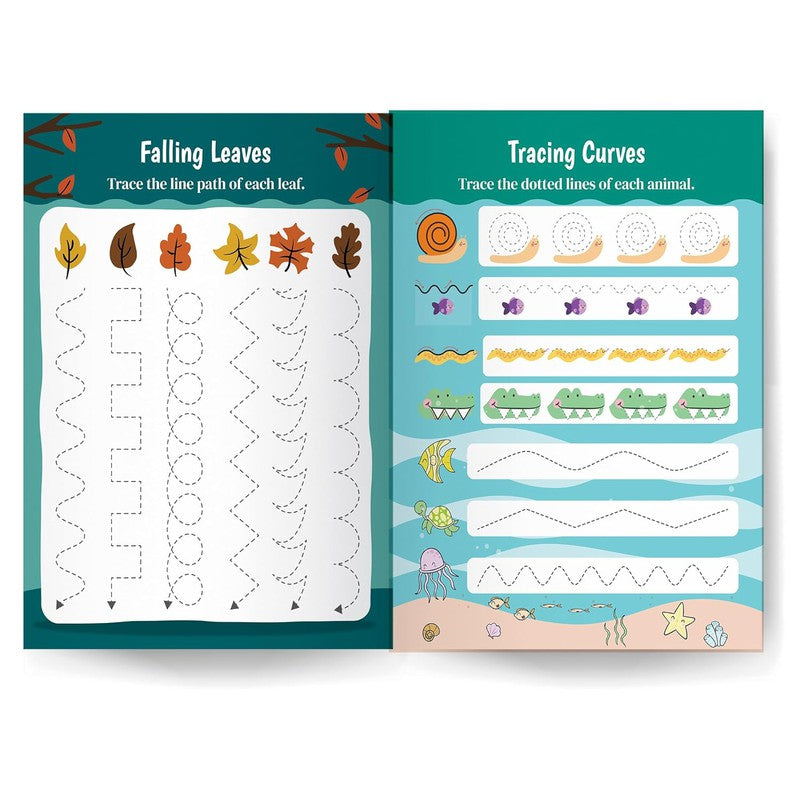 My First Writing Fun Lines & Curves Tracing Workbook