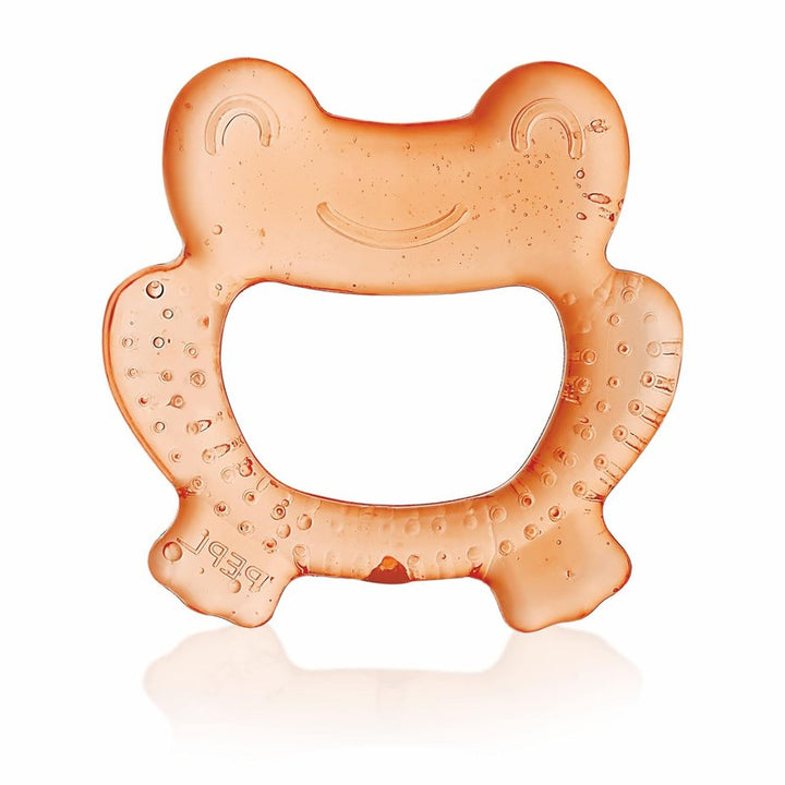 Frog Shape Teether | Soft Teething Toy for Babies with Carry Case, Soothes Gums and Easy to Grip