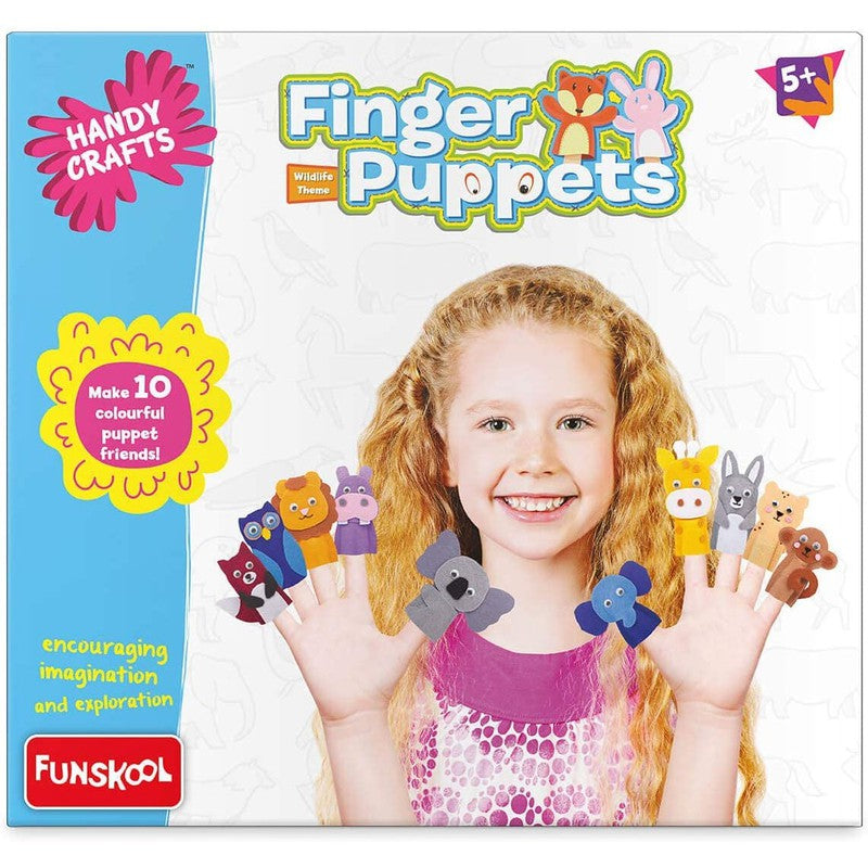 Original Funskool Handycrafts Finger Puppets Craft Kit