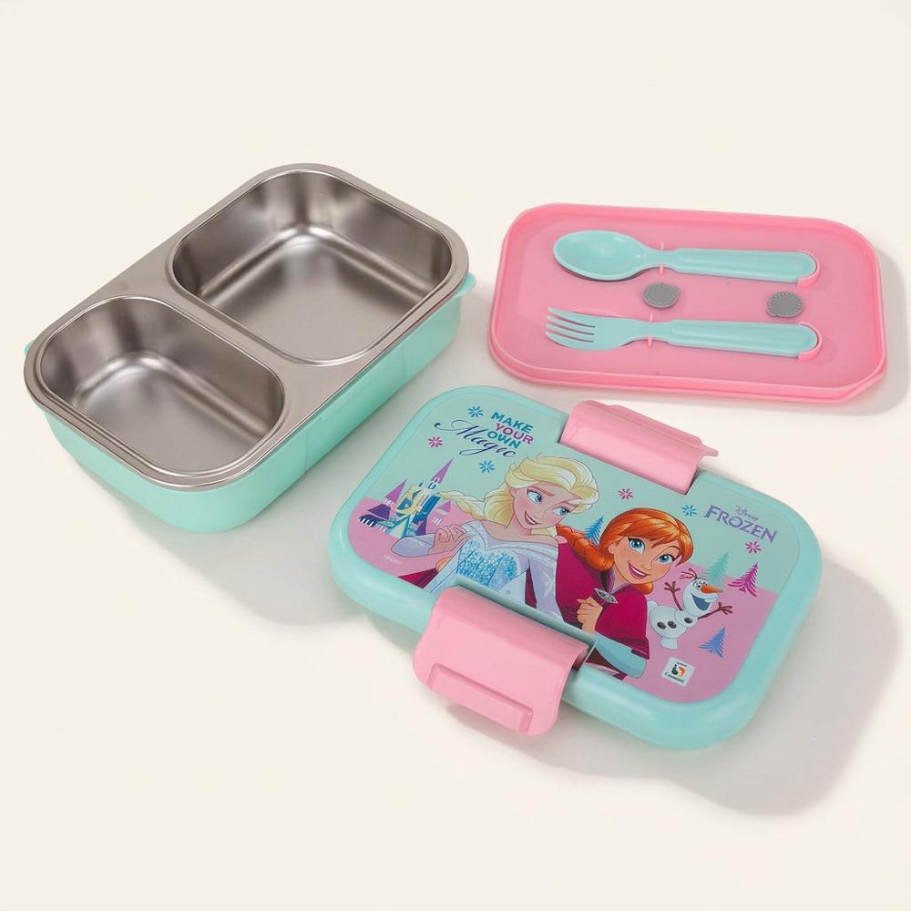 Original Disney Frozen Stainless Steel Insulated Lunch Box - 460ml | Make Your Own Magic