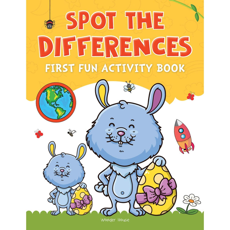 Spot The Difference : First Fun Activity Books For Kids [Paperback] Wonder House Books