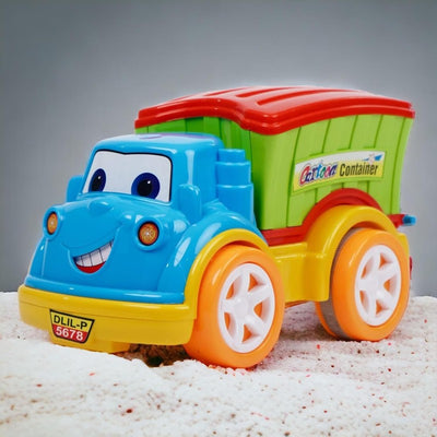 Cartoon Container Friction Toy (2-5 Years)