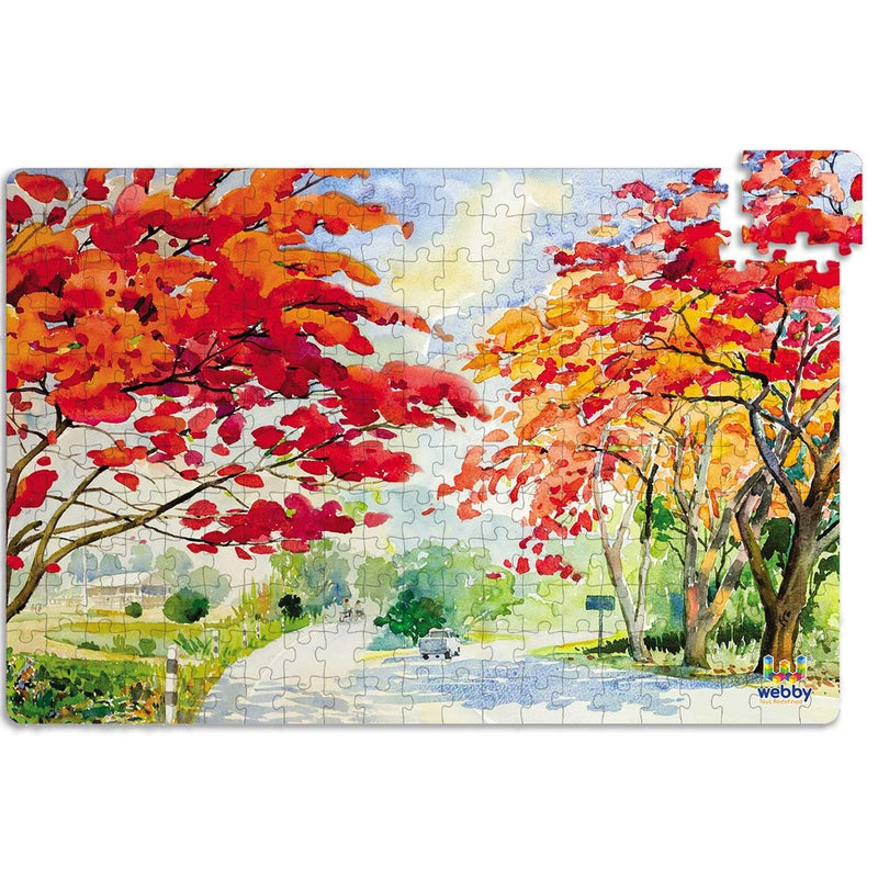 The Landscape Painting Cardboard Jigsaw Puzzle, 252 pieces