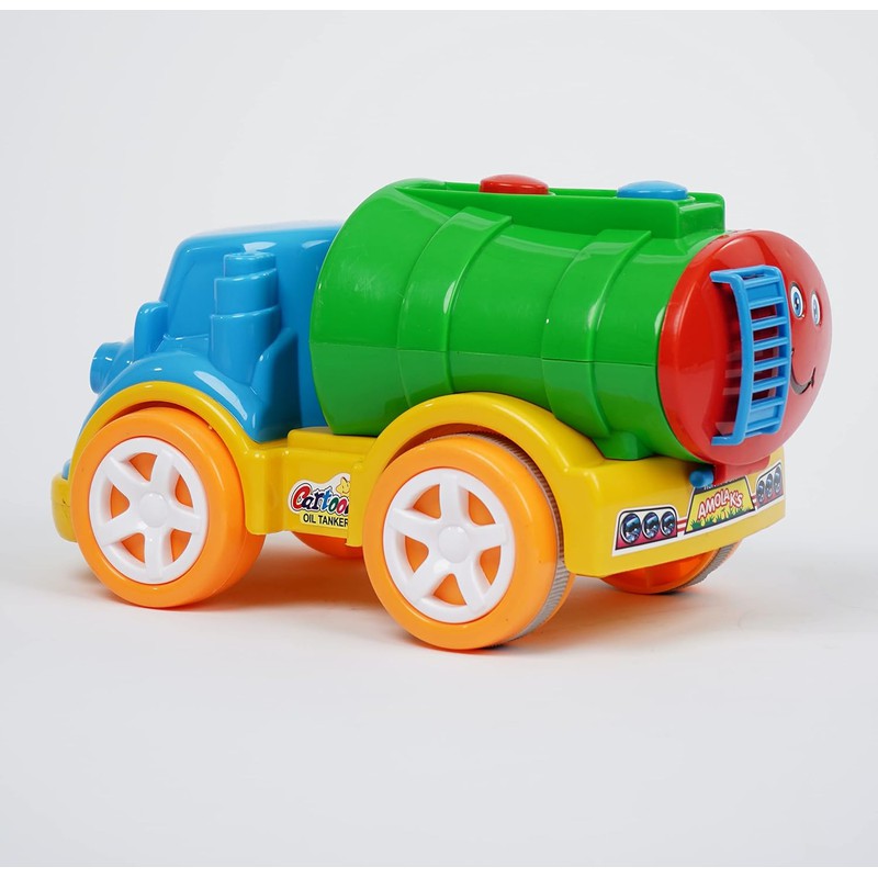 Cartoon Oil Tanker Friction Toy (2-5 Years)