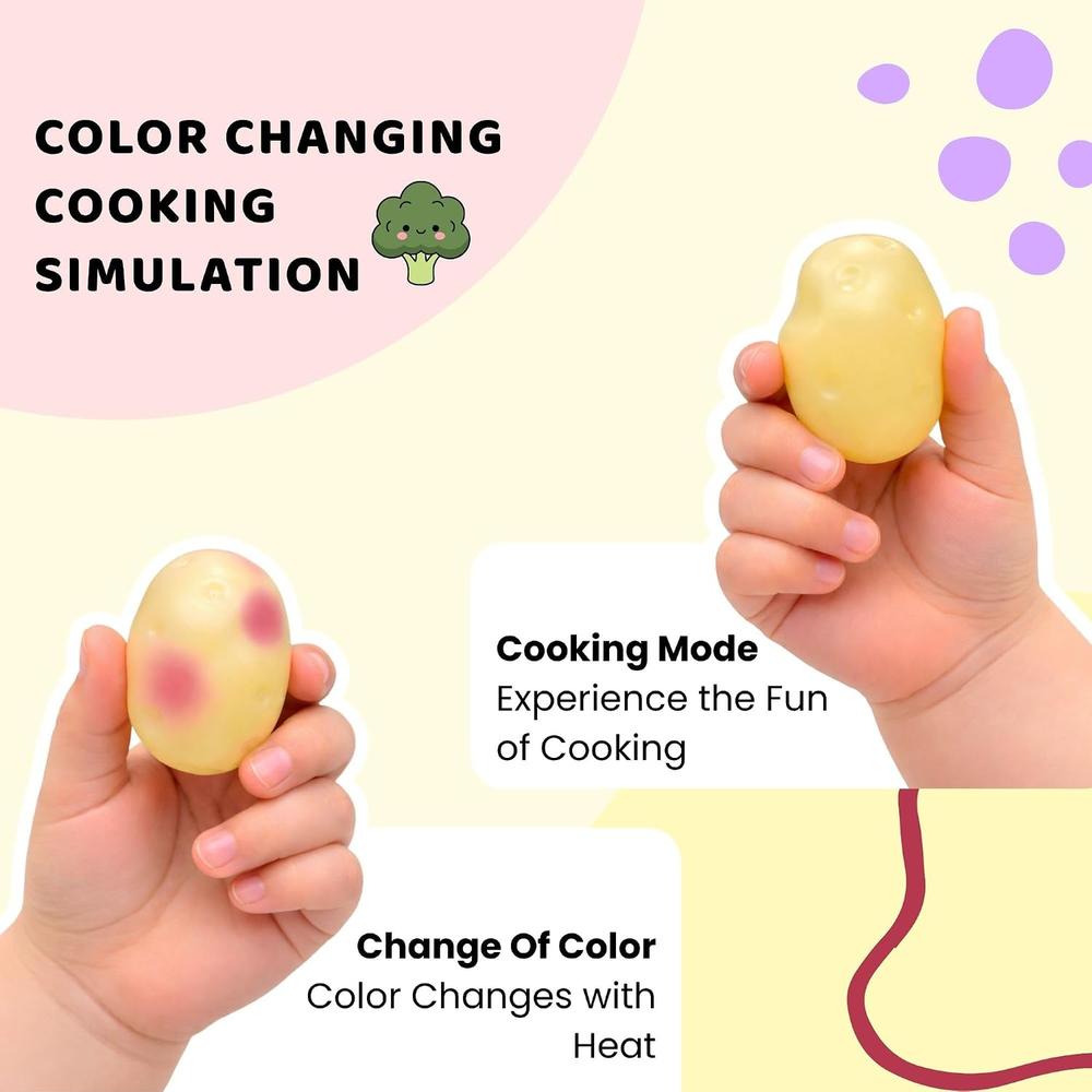 Annie My Little Chef Frying Pan Set - Colour Changing Pretend Play Set