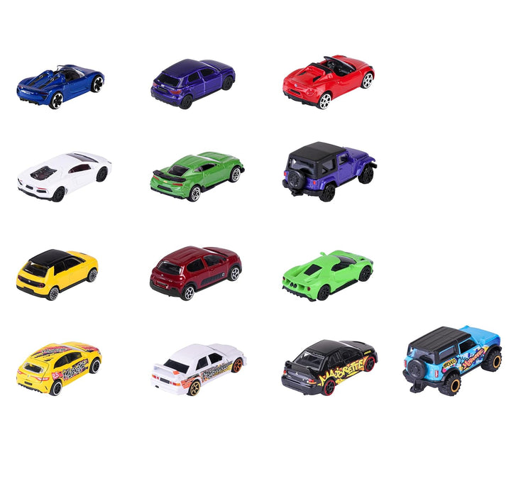 Original Licensed Majorette Graffiti 9+4 Gift Pack | 13 Licensed Metal Cars Set (9 Street + 4 Graffiti Style)