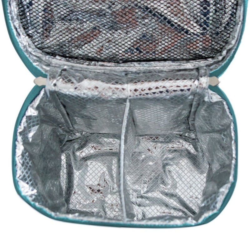 NOM NOM Insulated Lunch Bag (Mint)