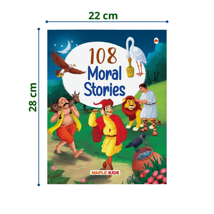 108 Moral Stories (Illustrated) - Story Book for Kids