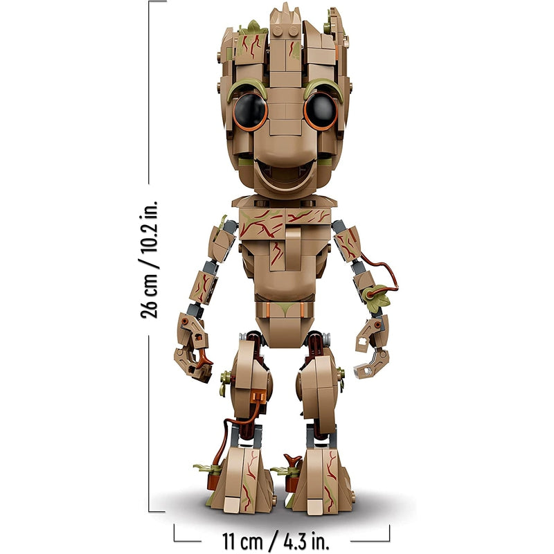 Lego Groot Building Kit (76217) - 476 Pieces