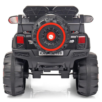 4x4 Battery Operated Electric Ride On Jeep | Motor for Steering | Remote Control | Grey/Green | COD Not Available