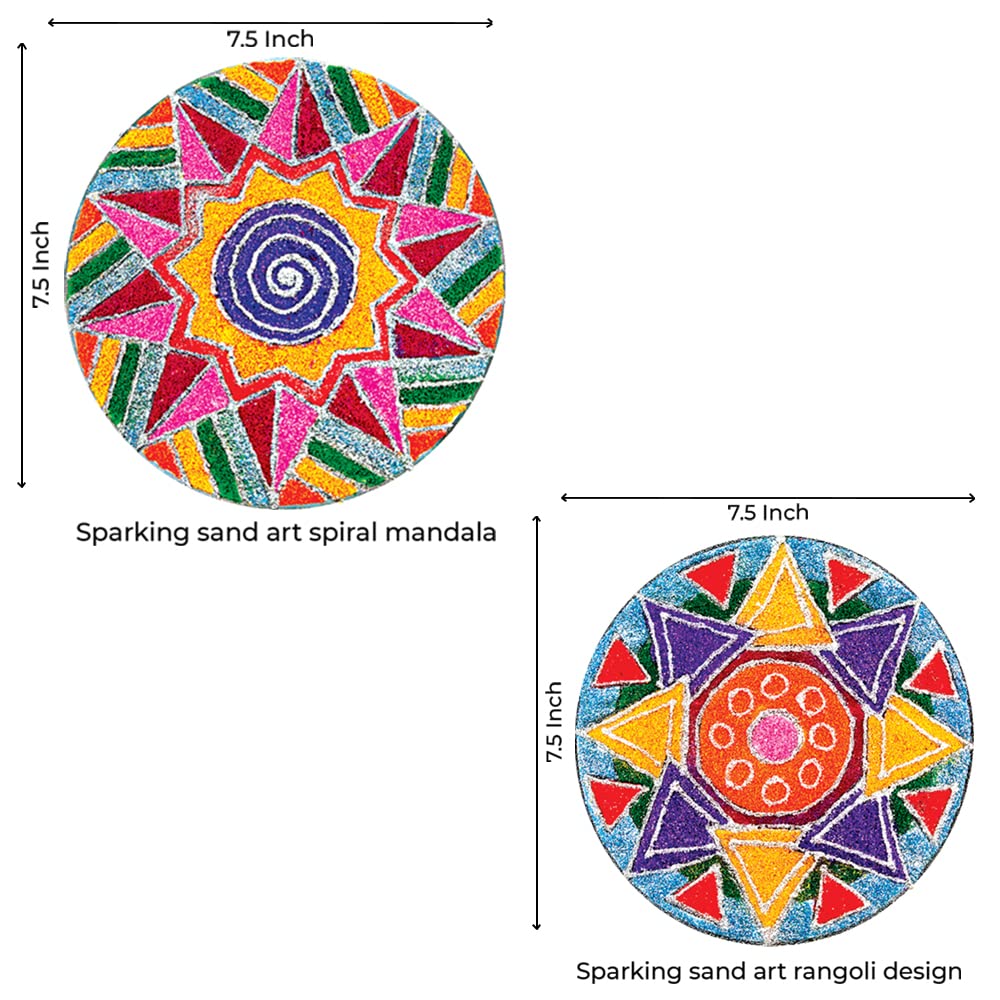 Sand Art Kit Rangoli Mandala