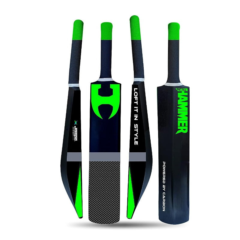 Hammer Heavy Duty Plastic Cricket Bat, Full Size (34” X 4.5”inches) | Premium PVC/Plastic Cricket Bat | 850-880 g