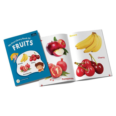 My First Library Book Of - Fruits Books For Kids