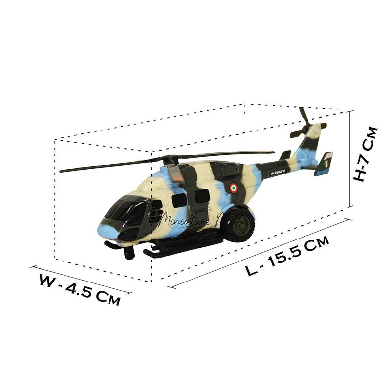 Dhruv Army Helicopter Toy (1-4 Years)