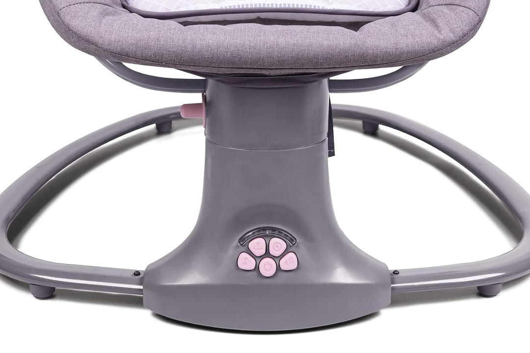 Mastela 3-in-1 Deluxe Multi-Functional Bassinet/Swing | 5 Ideal Angles Movements, 15 Melodies with Volume Control