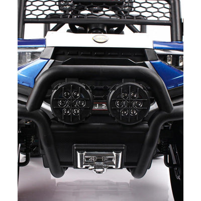 Battery Operated 4x4 SUV Ride On Car | Electric Jeep 4 x4 Electrical Car | Blue | COD Not Available