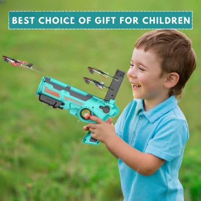 Airplane Launcher Toy with 4 Foam Aircrafts