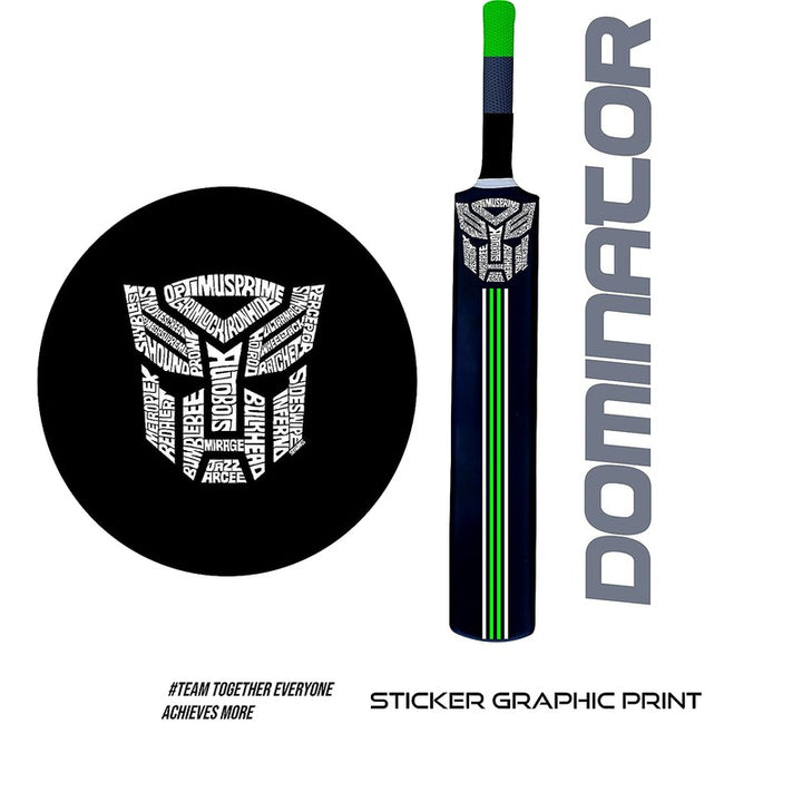 Jaspo Dominator Cricket Bat (1 Plastic Cricket bat, 1 ball) | 12+ Years