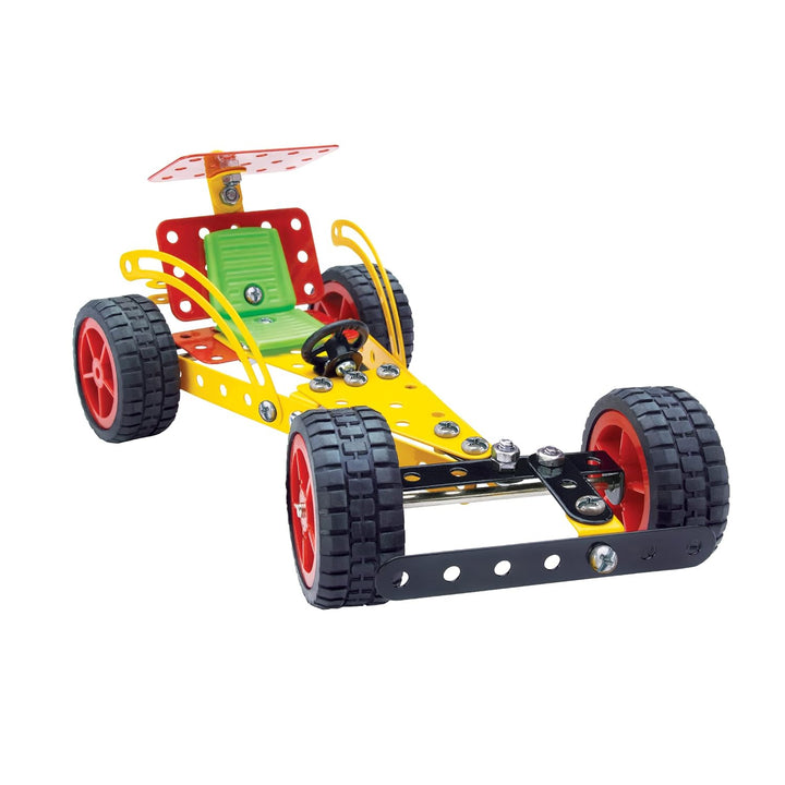Toy Box by Ratna MEC-O-TEC Set 2 – Metal Construction Toy & Building Set | 152 Pieces | 7 Models