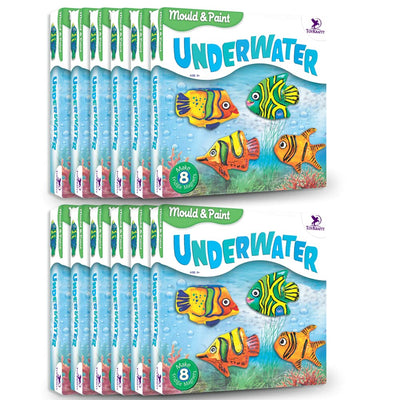 Mould & Paint Under Water (Craft Kit Pack of 12)