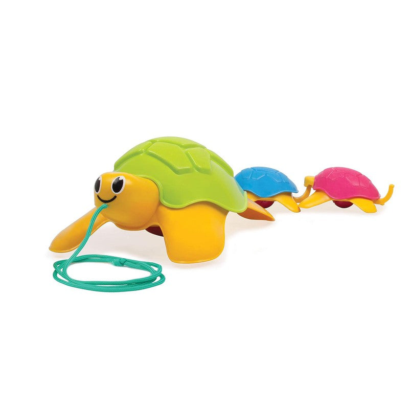 Original Funskool Giggles Linking Turtle Pull Along Toy