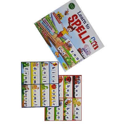 Learn to Spell Board Games (60 Puzzles Pieces)