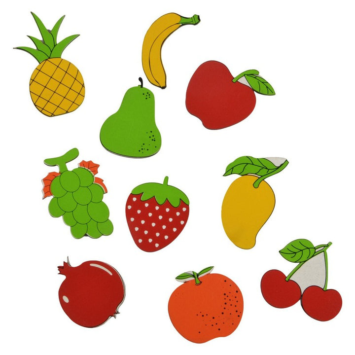 Magnetic Cutouts - Fruits (Set of 10)