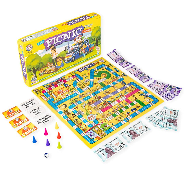 Ratna's Jumbo Picnic Board Game | Family Game