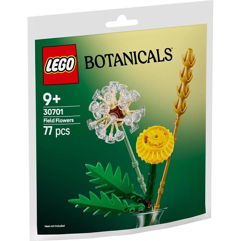 Buy LEGO Botanicals Field Flowers Building Kit 77 Pieces 30701