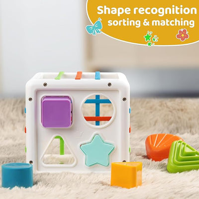 Baby Early Educational Toys Sorting Shape Games for Fine Motor Skills