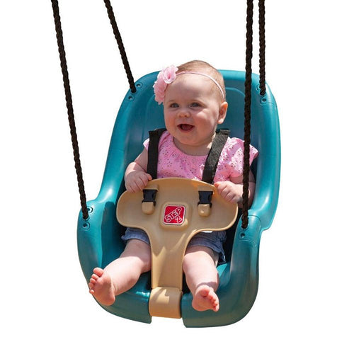 STEP2 Outdoor Bucket Swing - Infant to Toddler Secure & Comfortable Seat (1-3 Years)
