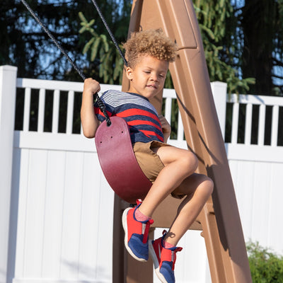 Naturally Playful Playhouse Climber & Swing Extension (COD Not Available)