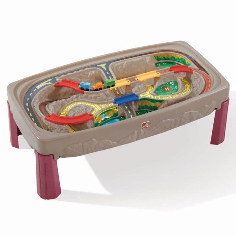 Buy Deluxe Canyon Road Train & Track Table (3-6 Years) on Snooplay India